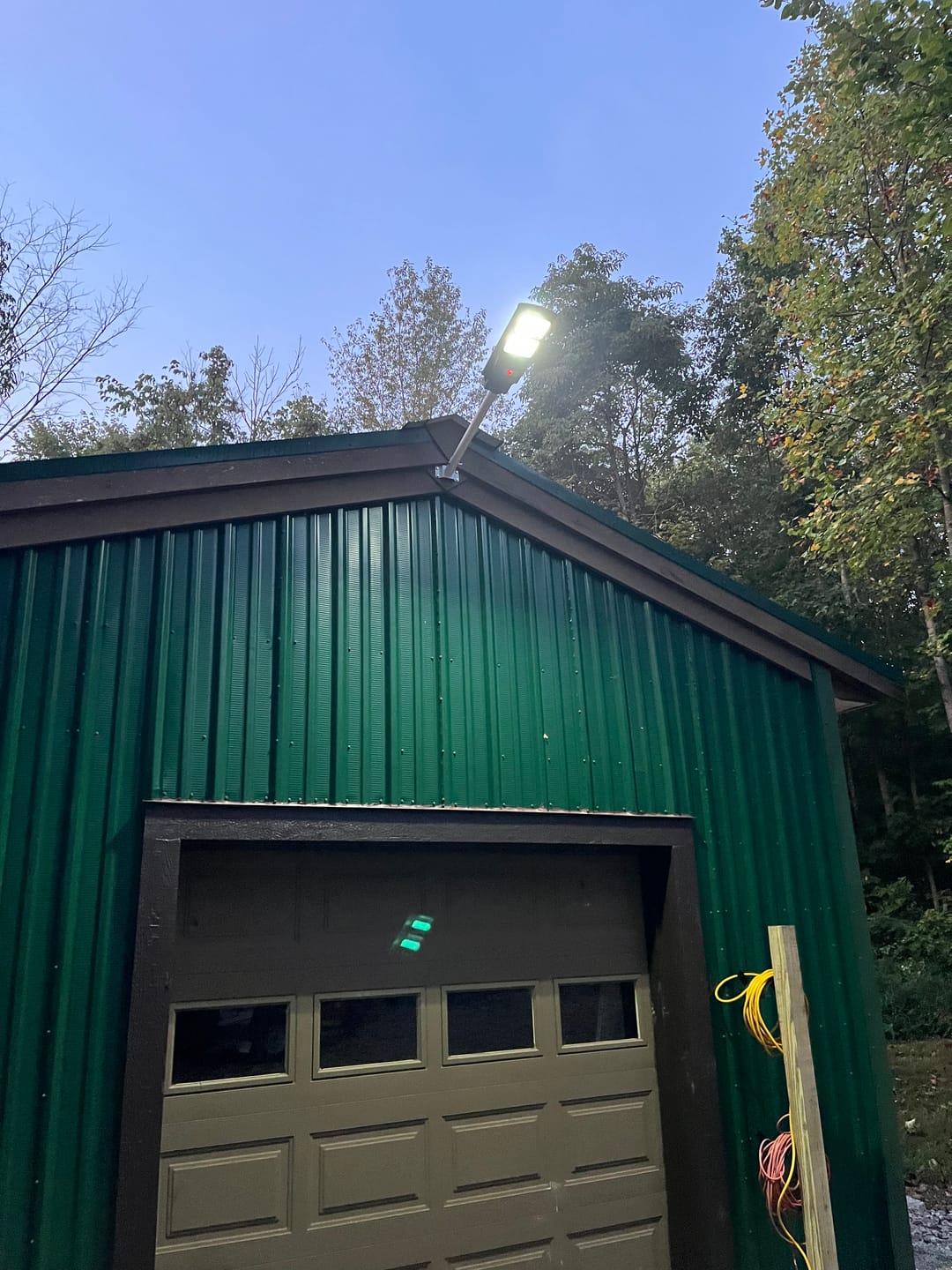 Customer photo review of 60W Solar Street Light 6000 Lumens