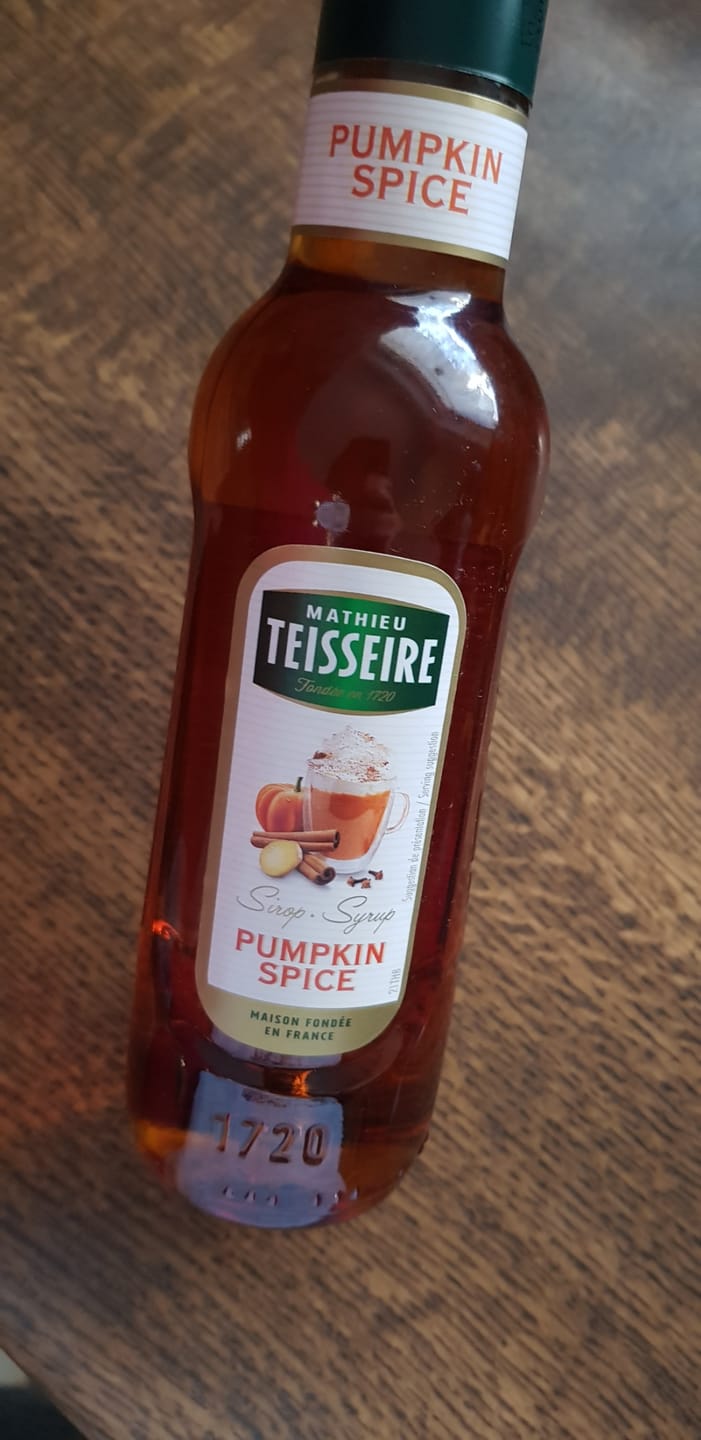 Customer photo review of Pumpkin-Spice Sirup für Herbst & Halloween | Kürbis Zimt Nelken Geschmack