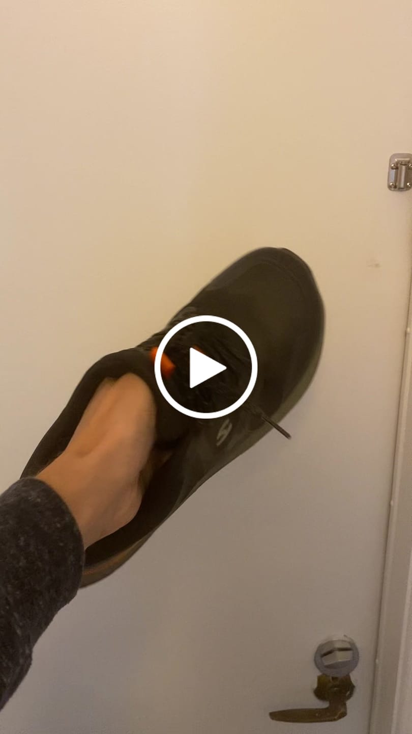 Customer video review of Aurora - Wide Toe Sneakers
