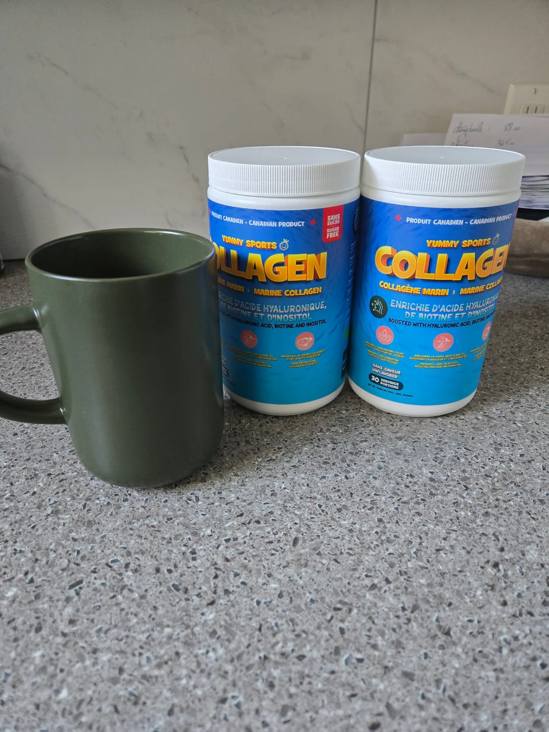 Customer photo review of Yummy Sports - Collagène marin + 435g