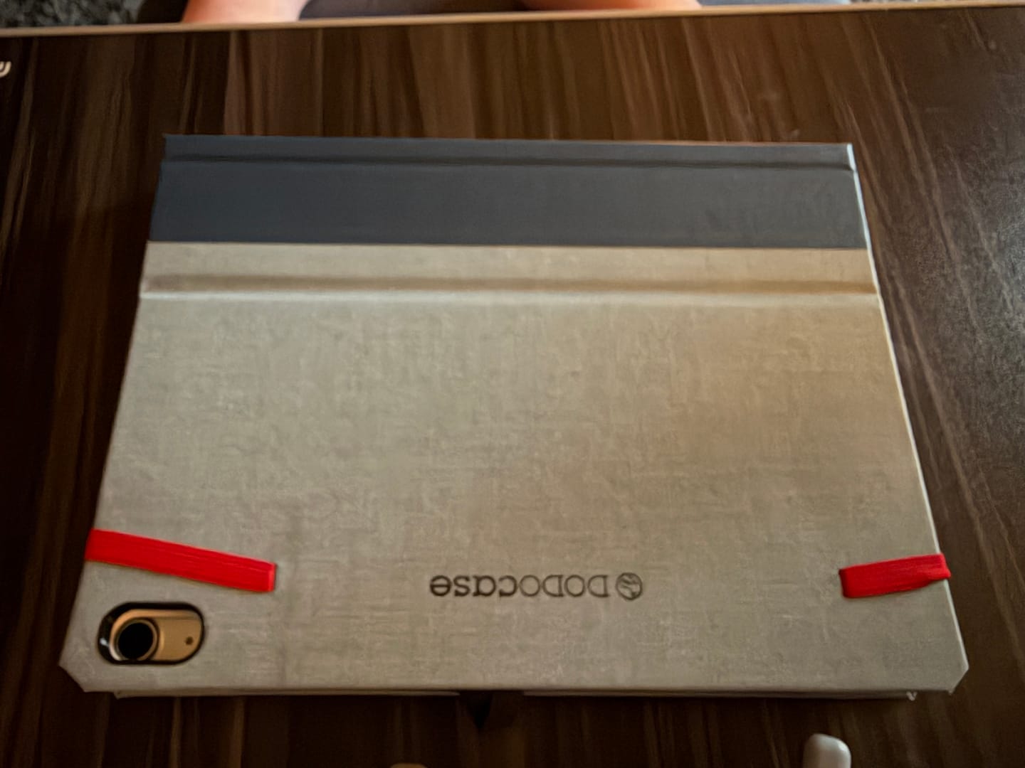 Customer photo review of Custom Magic Keyboard Book-Style iPad Case