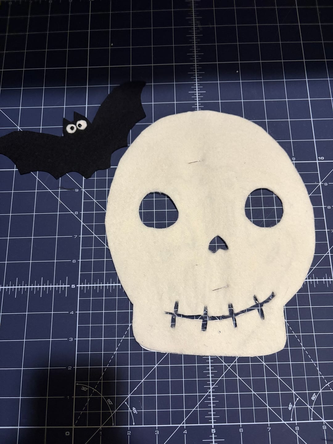 Customer photo review of 100% Wool Craft Felt By Yard