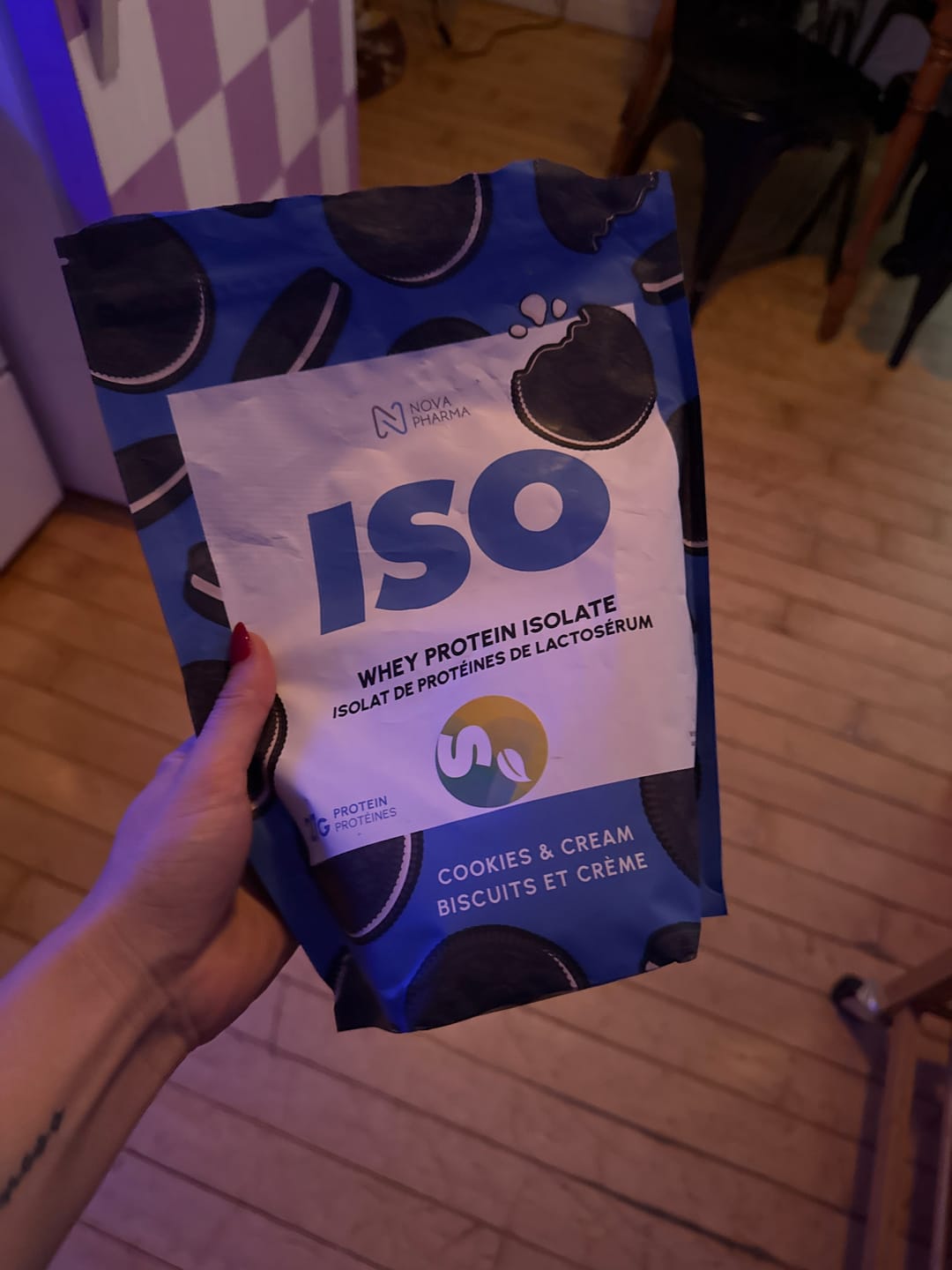 Customer photo review of Nova Pharma - Iso - 908g