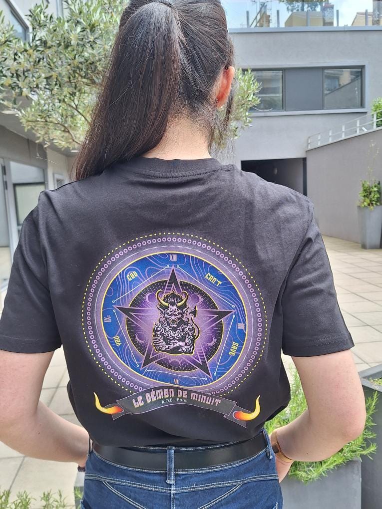 Customer photo review of LE T-SHIRT "LE DÉMON DE MINUIT"