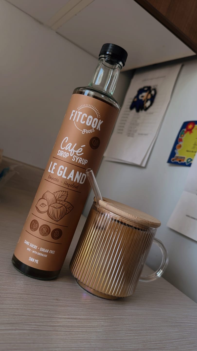 Customer photo review of Fitcook Foodz - Sirop pour Café - 500ml