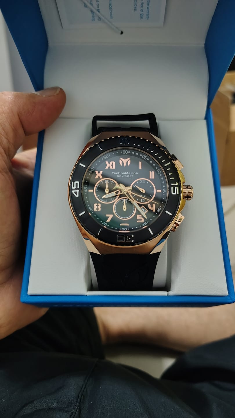 Customer photo review of Reloj Technomarine Manta TM 215064