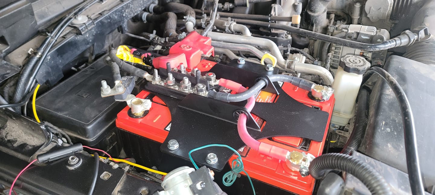 Customer photo review of 2018+ Jeep JL / JT Stock Battery Replacement Kit