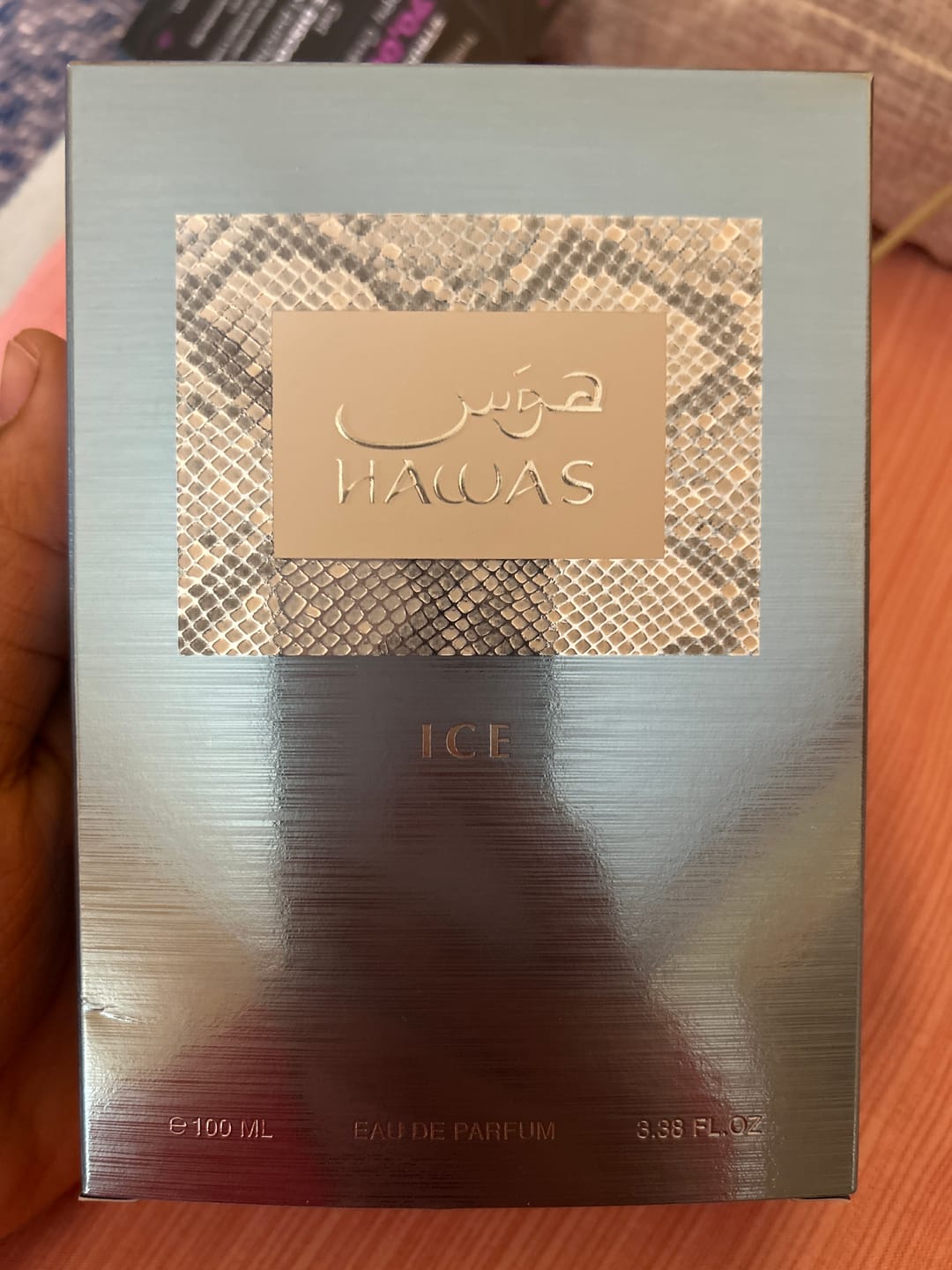 Customer photo review of Rasasi Hawas Ice Eau De Parfum For Men (2023 New Release)