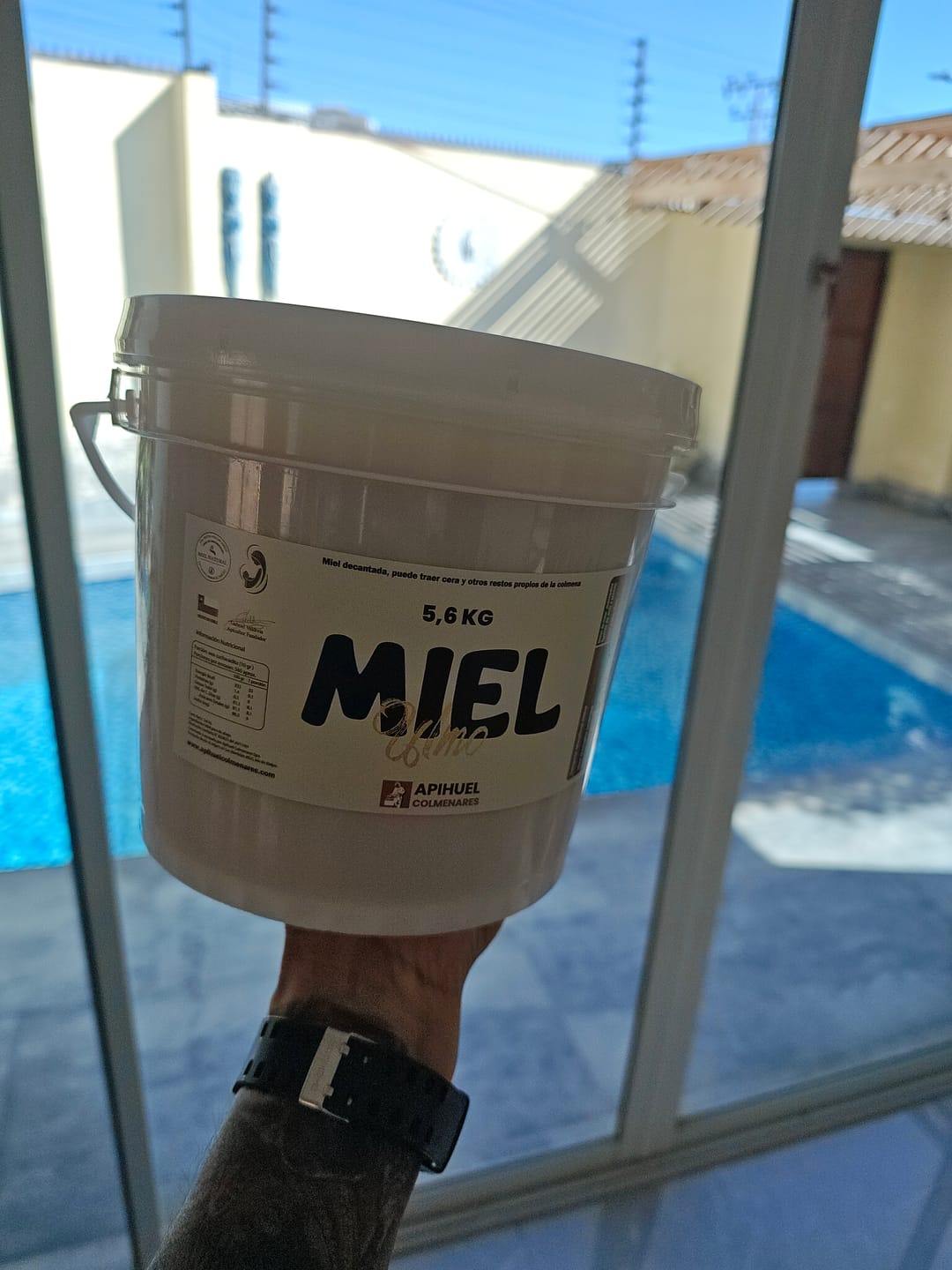 Customer photo review of Balde Miel de Ulmo 5,6 kg