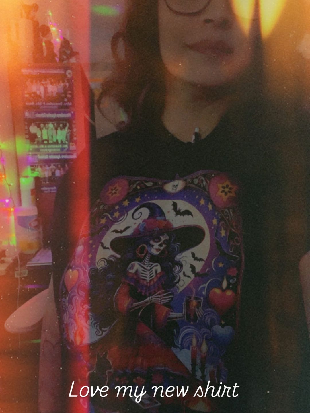 Customer photo review of No Cafecito No Magic Bruja T-Shirt
