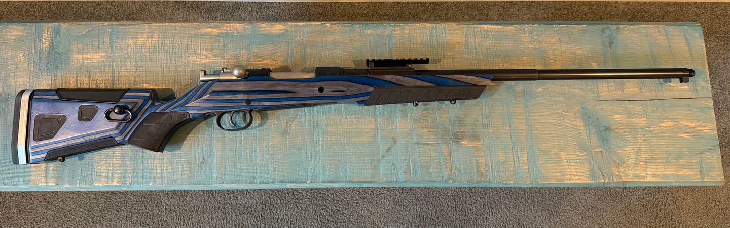 Customer photo review of Swedish Mauser NDT Long Eye Relief Mount for M38 and M96