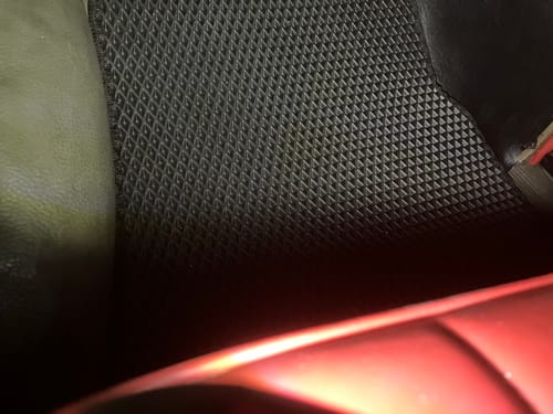 Customer photo review of Auto Fußmatten nach Maß - Vorne