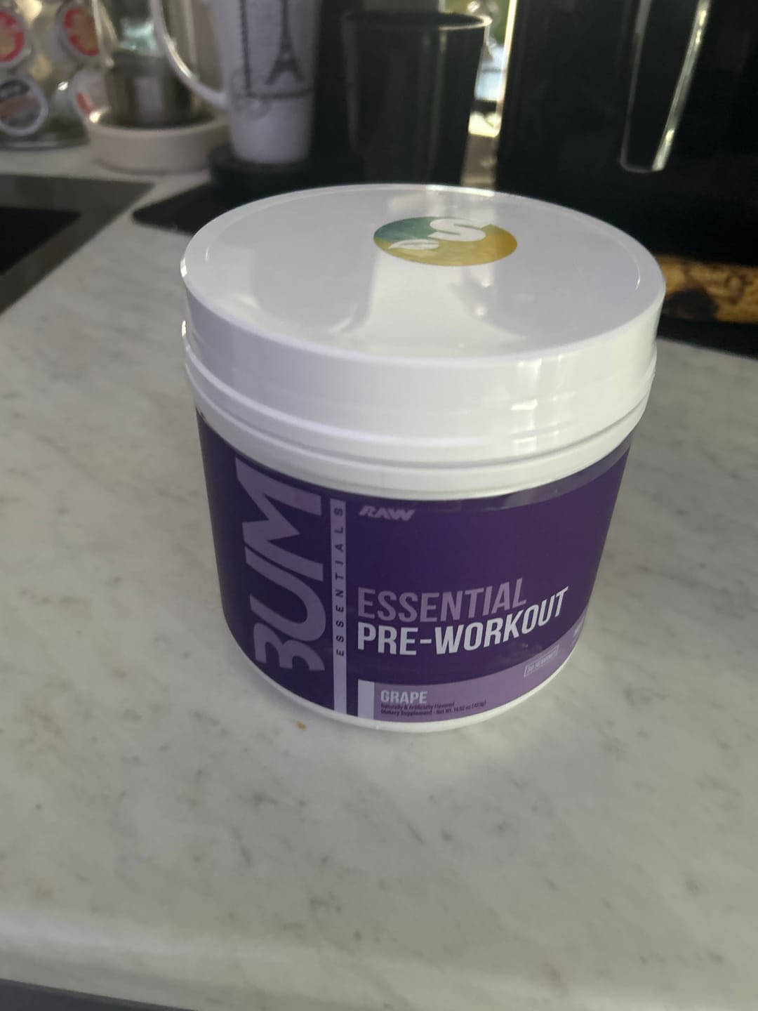 Customer photo review of CBUM - Essentiel Pre-Workout - 408g