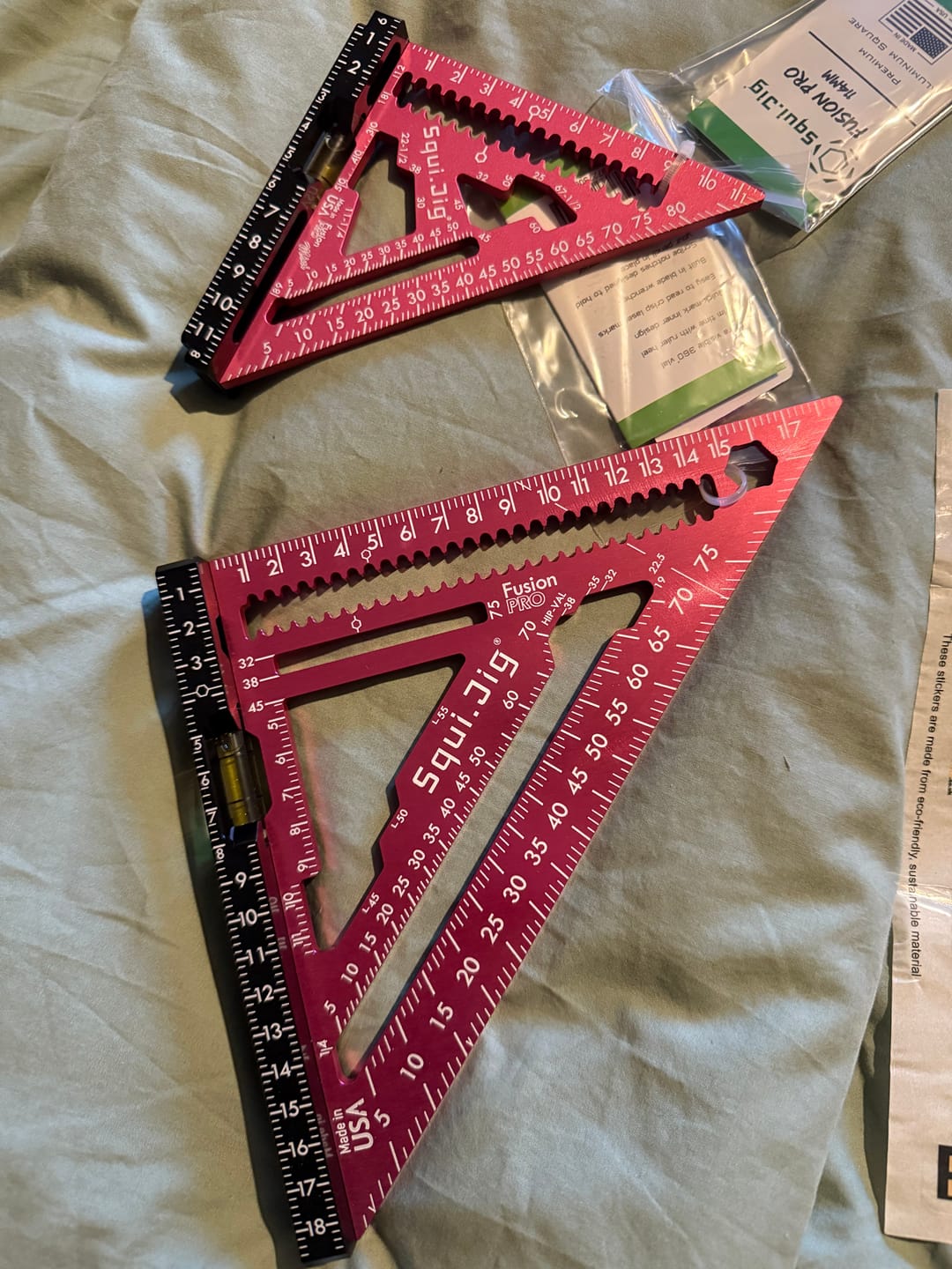 Customer photo review of SquiJig | Mini Fusion Pro Square 4.5"