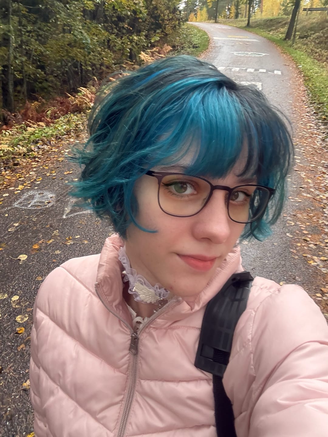 Customer photo review of Marge Blue Direct Hair Color