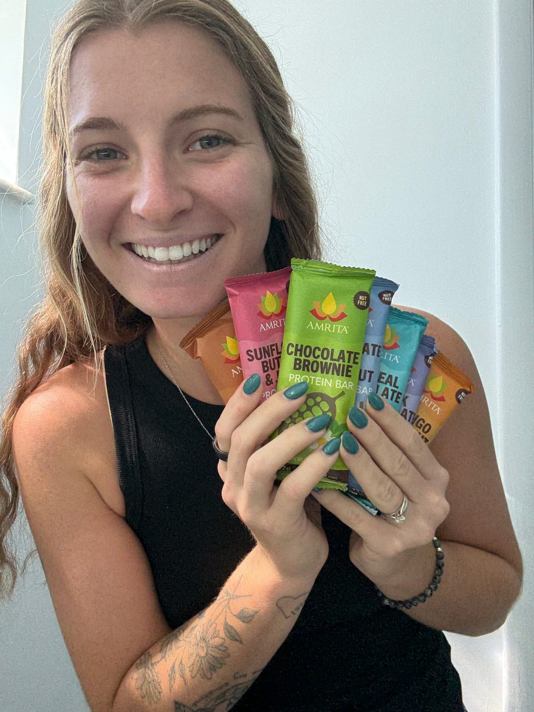 Customer photo review of High Protein Bars Variety Pack