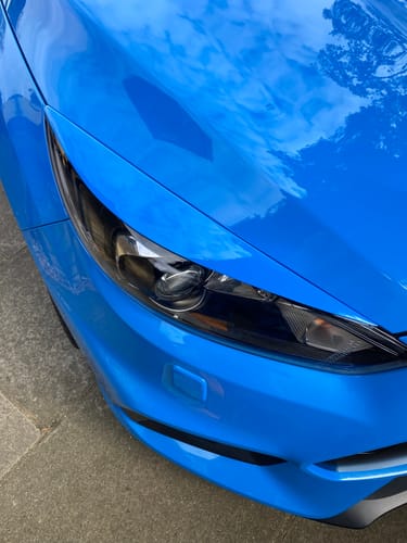 Customer photo review of CMS Headlight Eyebrows - Mk3.5 Focus (Painted Finishes)