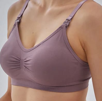 Customer photo review of Lovemère Seamless Nursing Bra