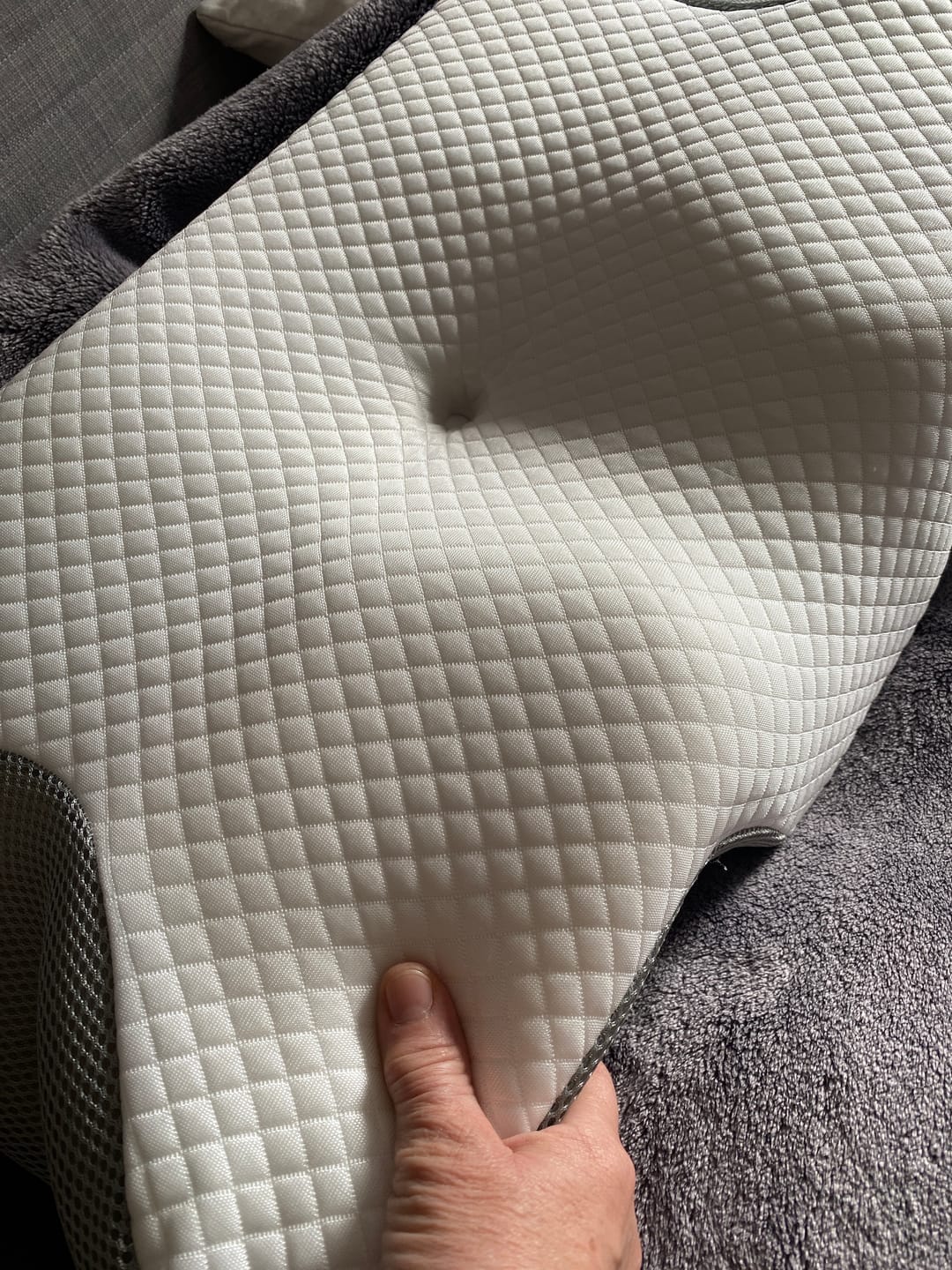 Customer photo review of OrthoDream® Orthopädisches Kissen