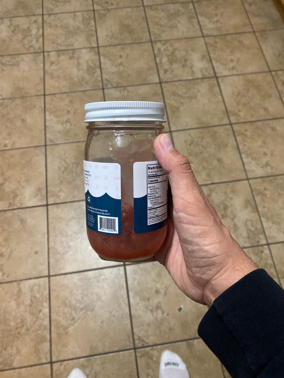 Customer photo review of EXCLUSIVE STRAWBERRY SEA MOSS GEL