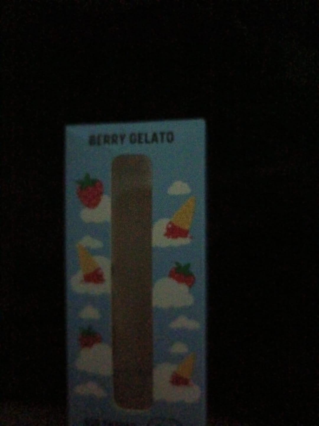 Customer photo review of THC Vape 1ml Cartridge (510 Thread) – Berry Gelato