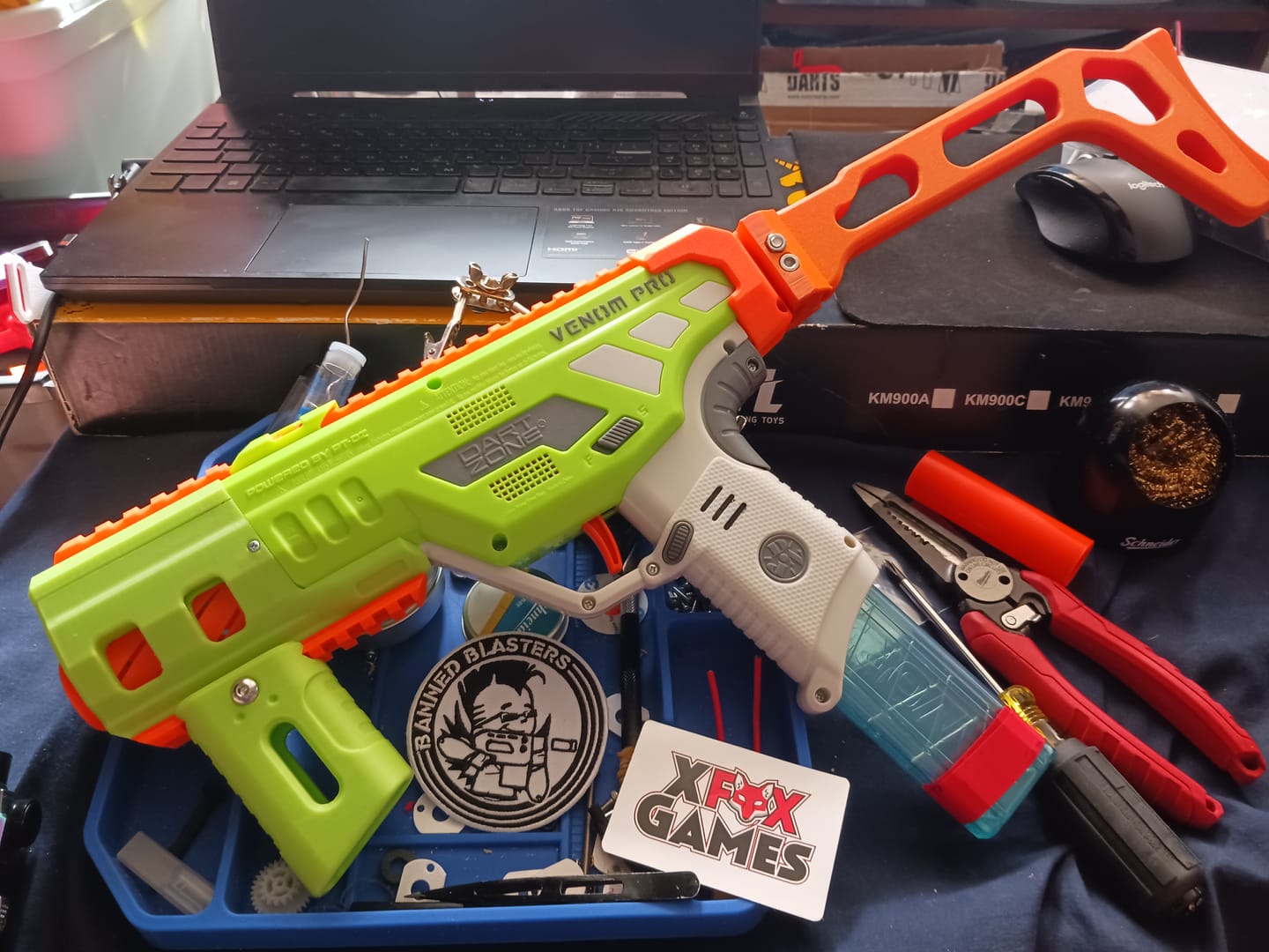Customer photo review of Banshee Cage Set - Venom Pro