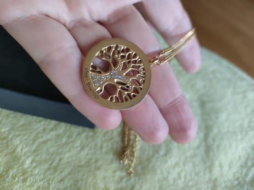 Customer photo review of Necklace: Tree of Life