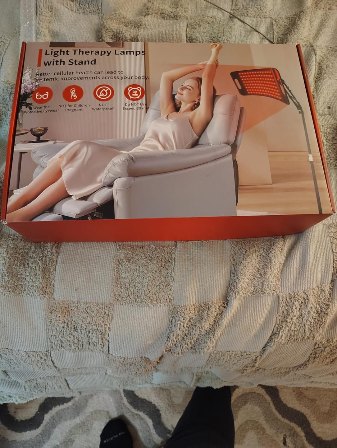 Customer photo review of Nicebeam Sleep Recovery Lamp