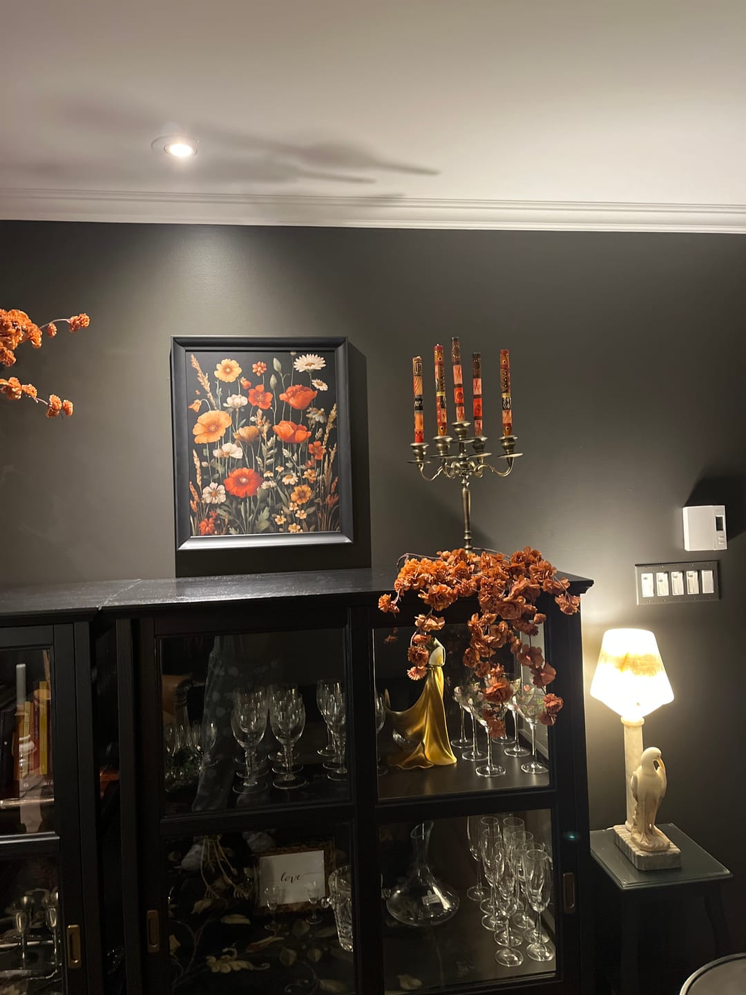 Customer photo review of Cherry Blossom Stem ( Pack Of 3 Stems), High Quality Silk Artificial Flower By DesignedBy The Boss -Fall