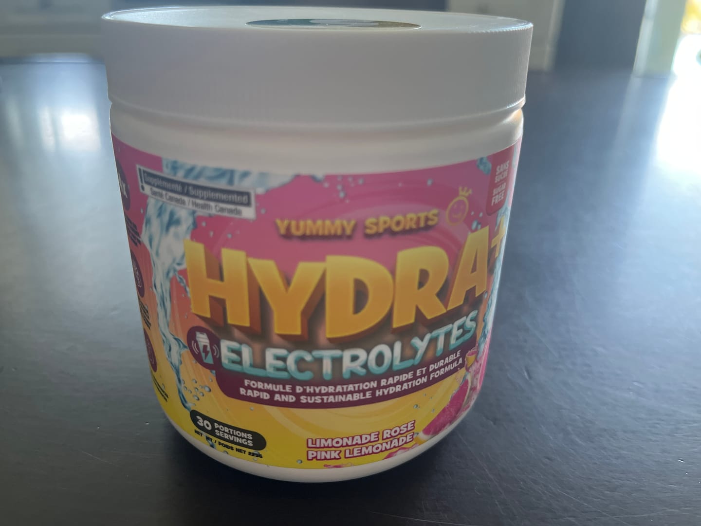 Customer photo review of Yummy Sports - Hydra + Électrolytes - 210g