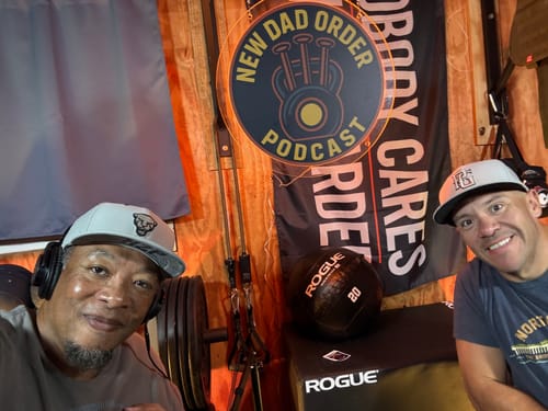 Customer photo review of New Dad Order Podcast | Backlit Version -  Premium Neon Artwork