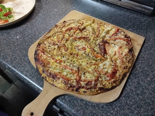 Customer photo review of Sourdough Pizza Bases