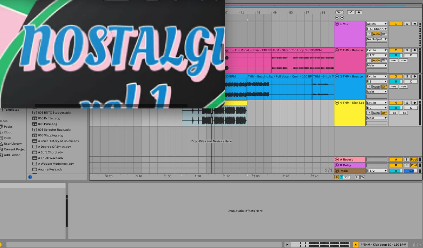 Customer photo review of Nostalgic -  Sample pack - Hard House - UKG - Eurodance - Trance