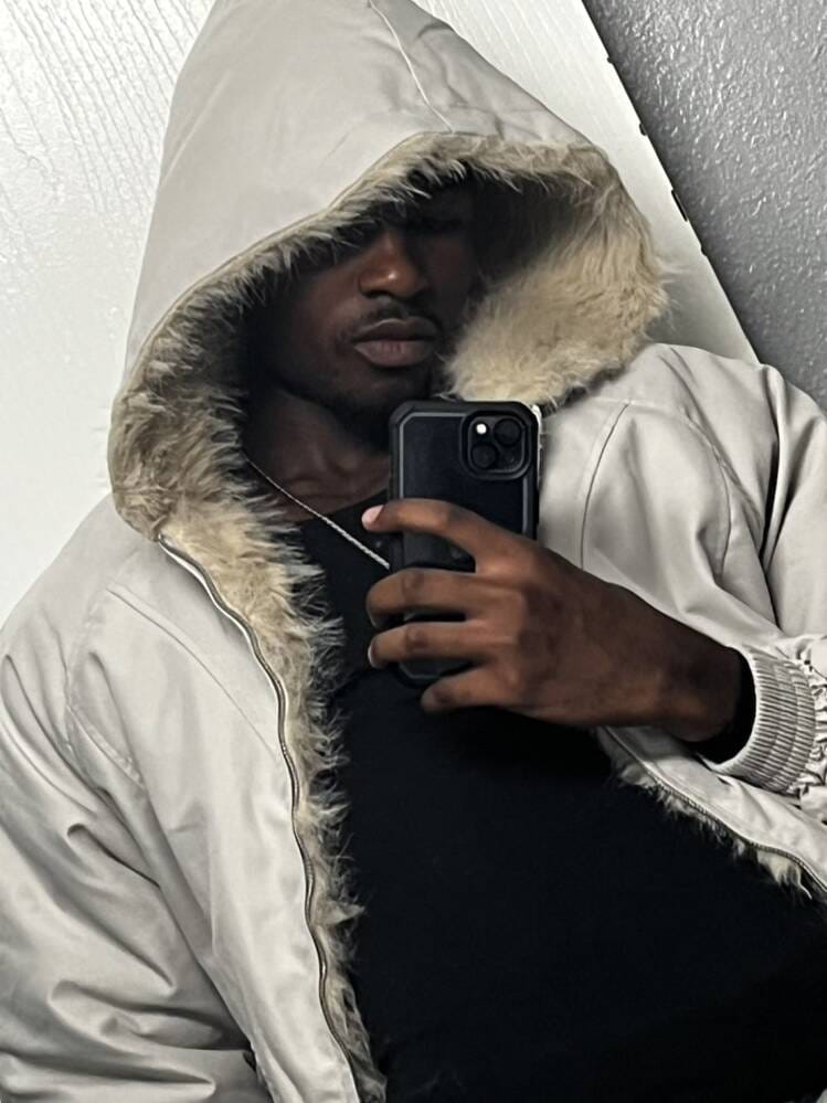 Customer photo review of Spliced Fur Hooded Quilted Jacket - 2285