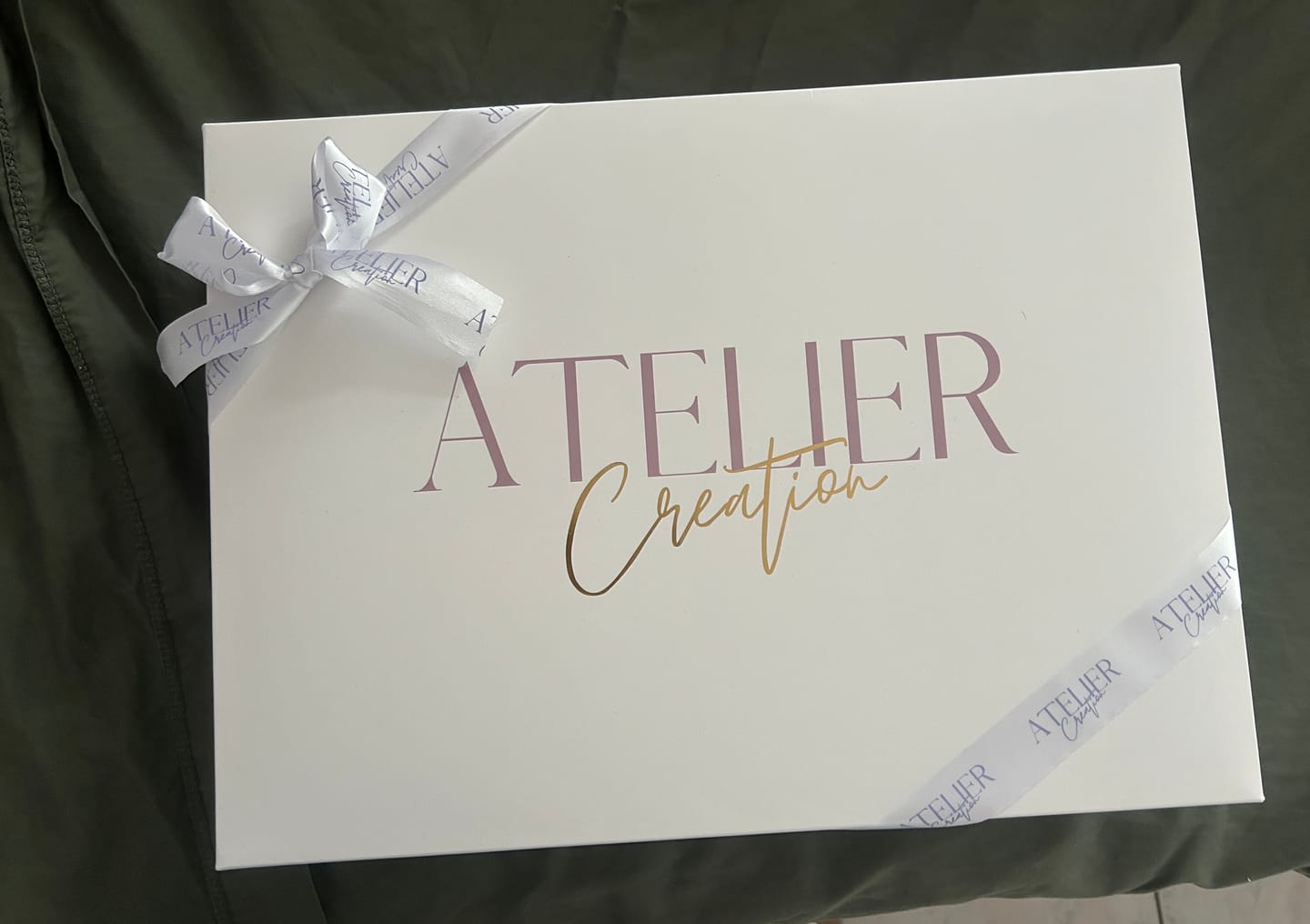 Customer photo review of Doudou en gaz de coton personnalisé beige