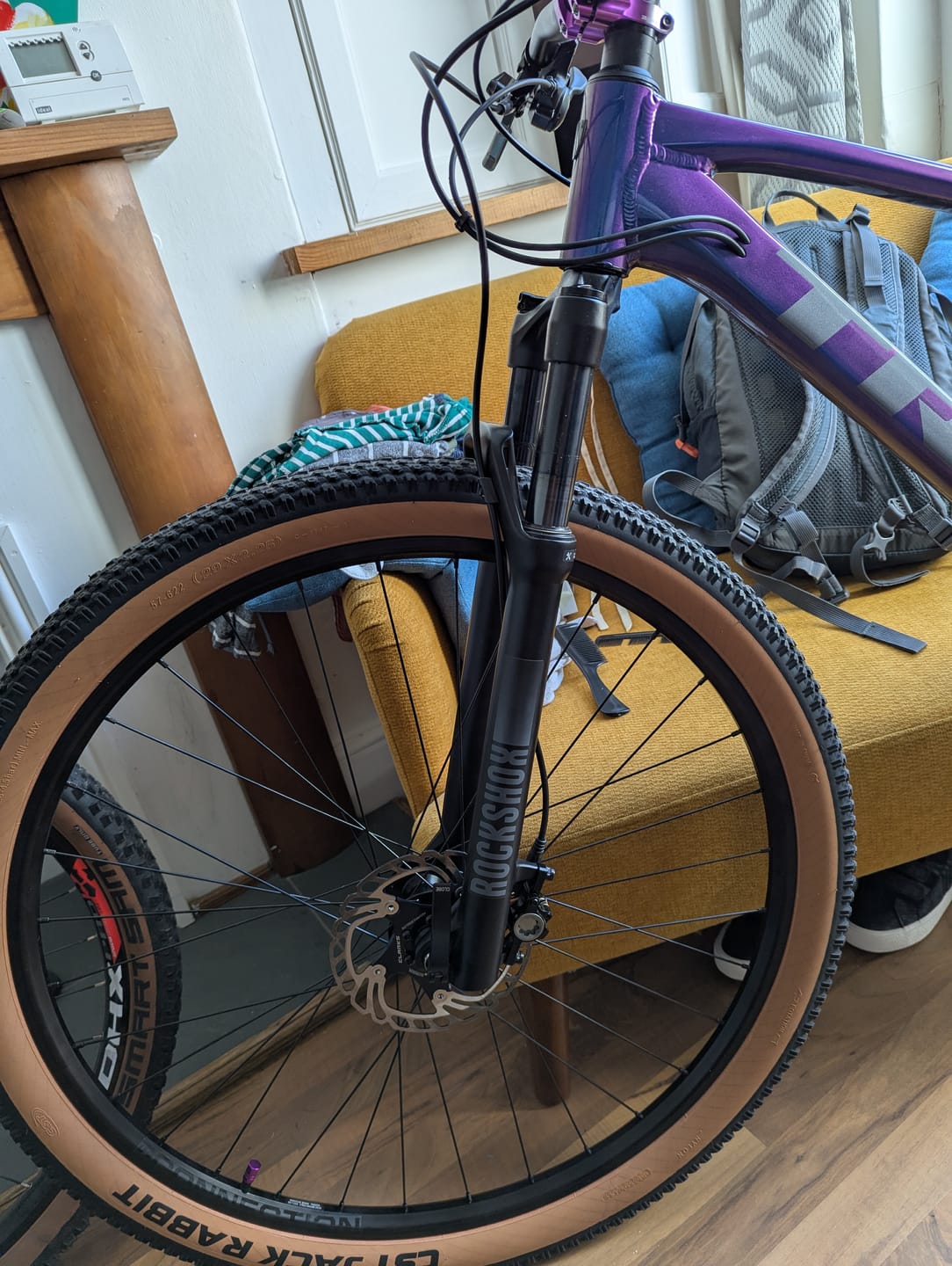 Customer photo review of RockShox Judy Silver TK 29" QR Straight Steerer MTB Fork - Remote Lockout