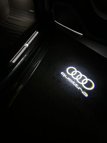 Customer photo review of AUDI DOOR LIGHTS