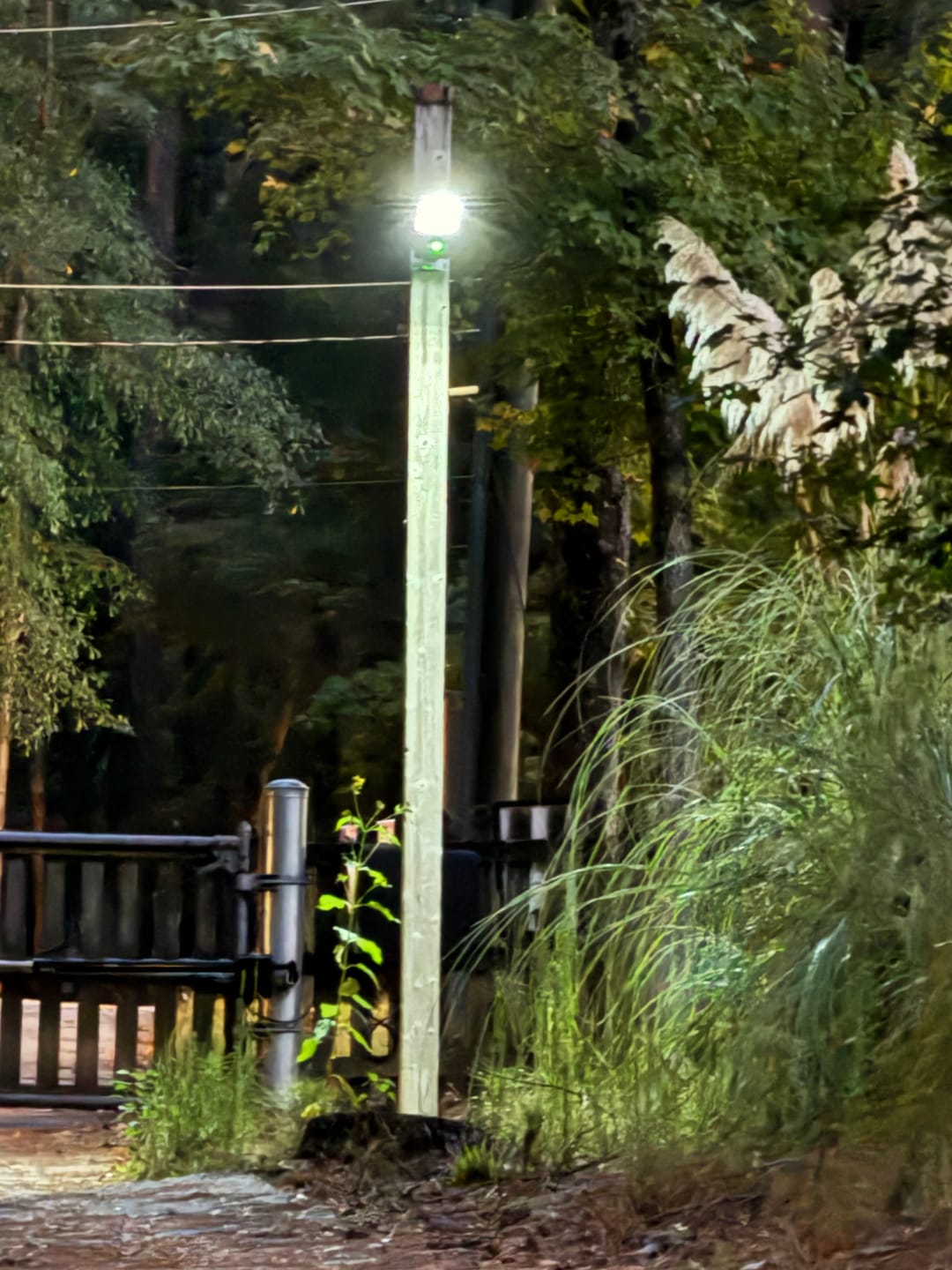 Customer photo review of 60W Solar Street Light 6000 Lumens