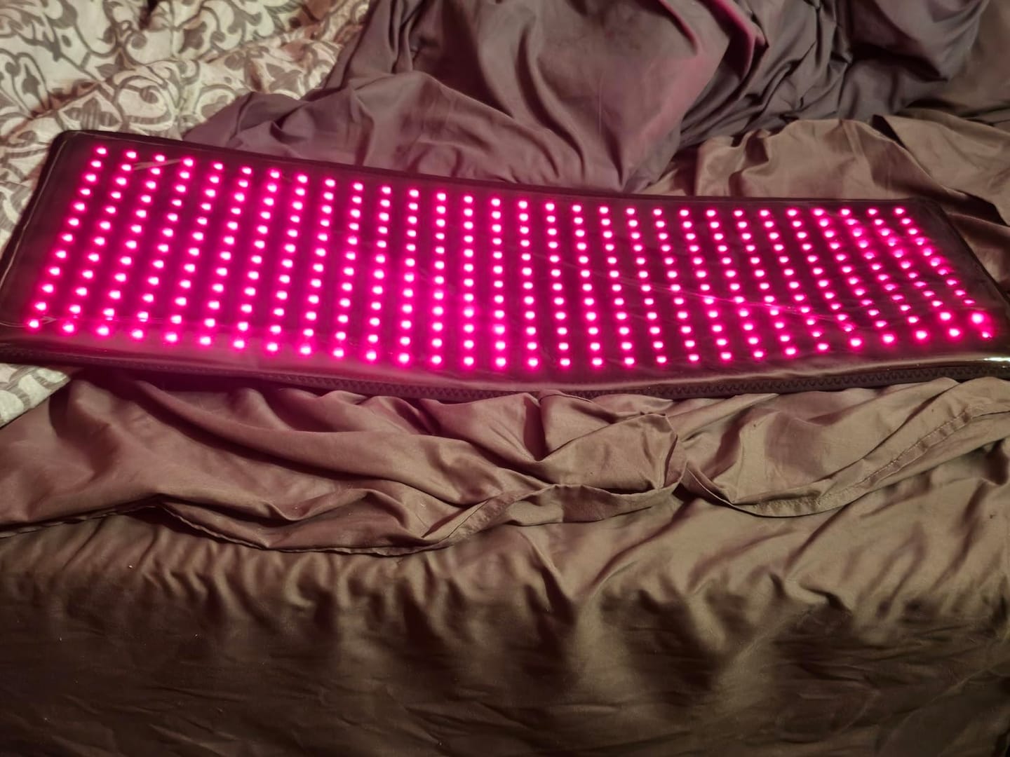 Customer photo review of Nicebeam Red Light Therapy Ultra Pad for Full Body