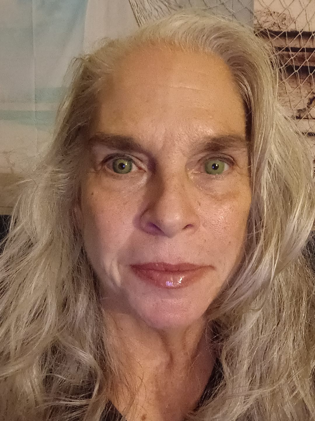 Customer photo review of Amazonia Green Prescription Coloured Contact Lenses