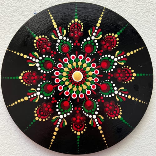 Customer photo review of Unfinished Wood Circle Round | Circle Blank | DIY Craft Cutout | Up to 36"