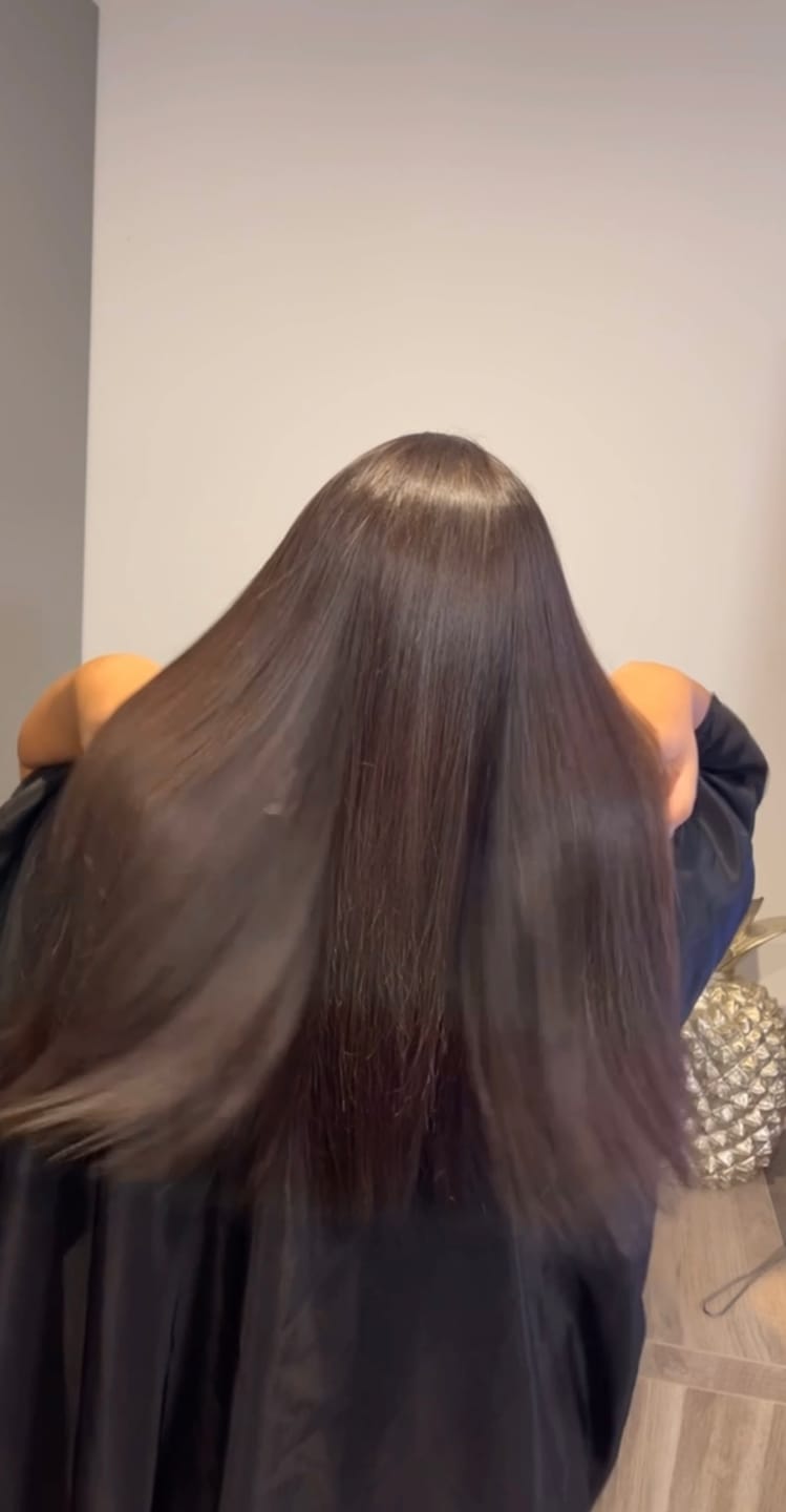 Customer photo review of Lissage Indien Deby Hair Lisa Indian (sans formol)