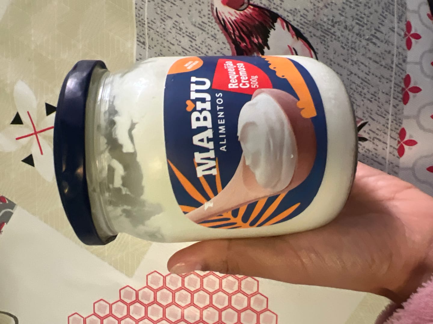 Customer photo review of MABIJU  Requeijão Cremoso, 500g.(Crema de queso)