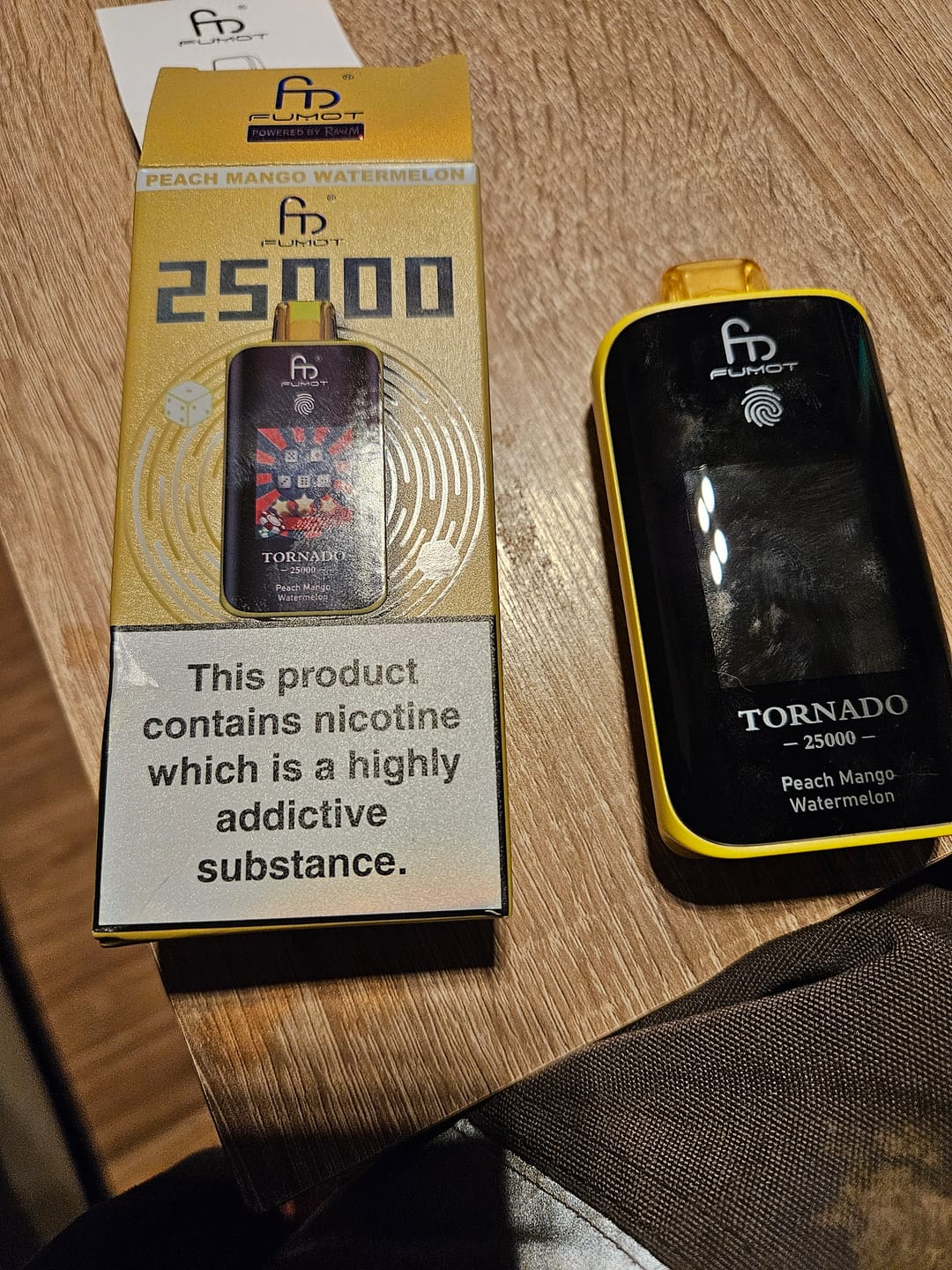 Customer photo review of Peach Mango Watermelon