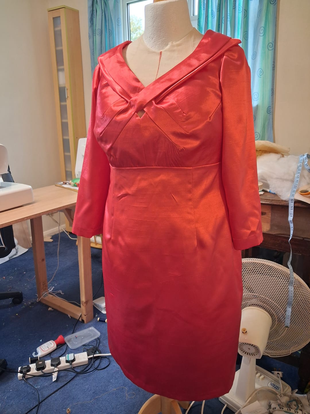 Customer photo review of Plain Habotai Lining Fabric