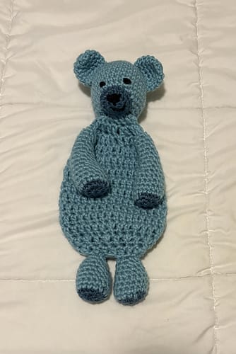 Customer photo review of Crochet Teddy Bear Pattern PDF Download