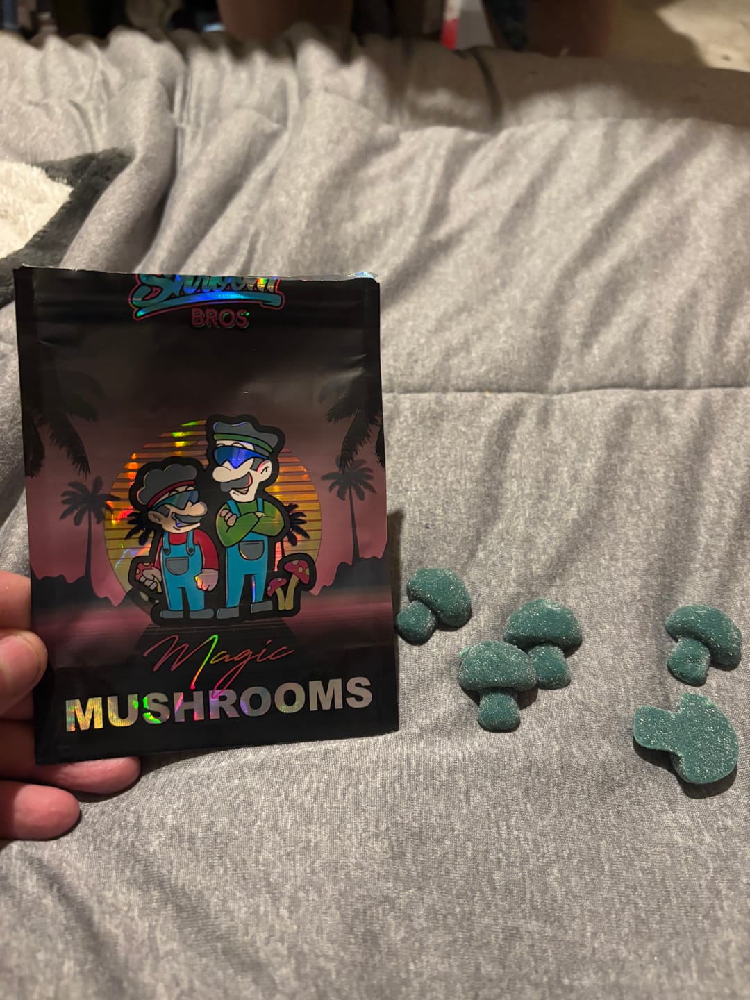 Customer photo review of Non Detect Mushrooms