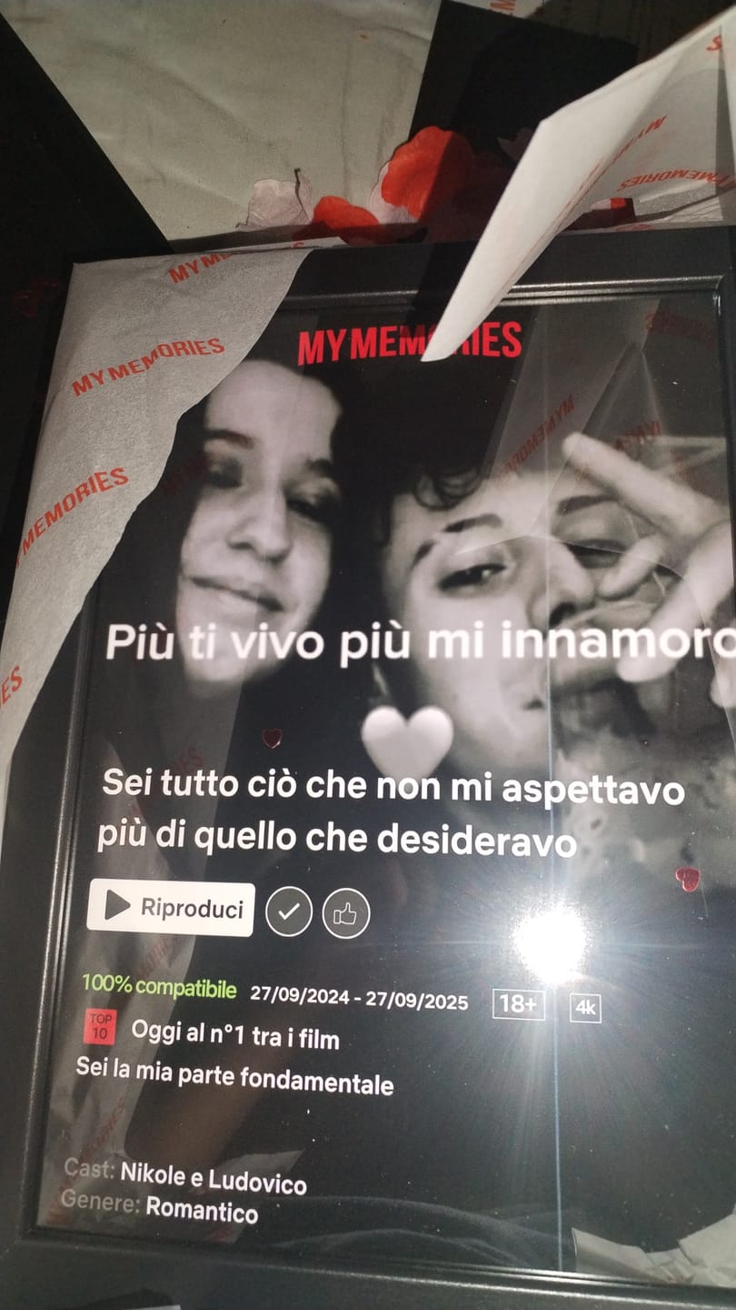Customer photo review of MyMemories - Poster Netflix