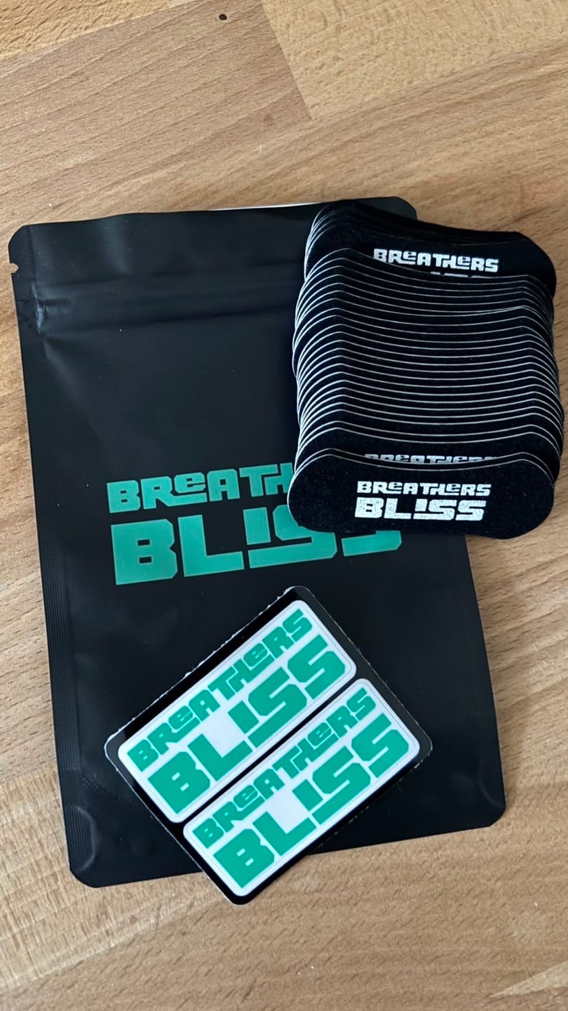 Customer photo review of BreathersBliss Noires – Bandes Nasales Sport Sommeil