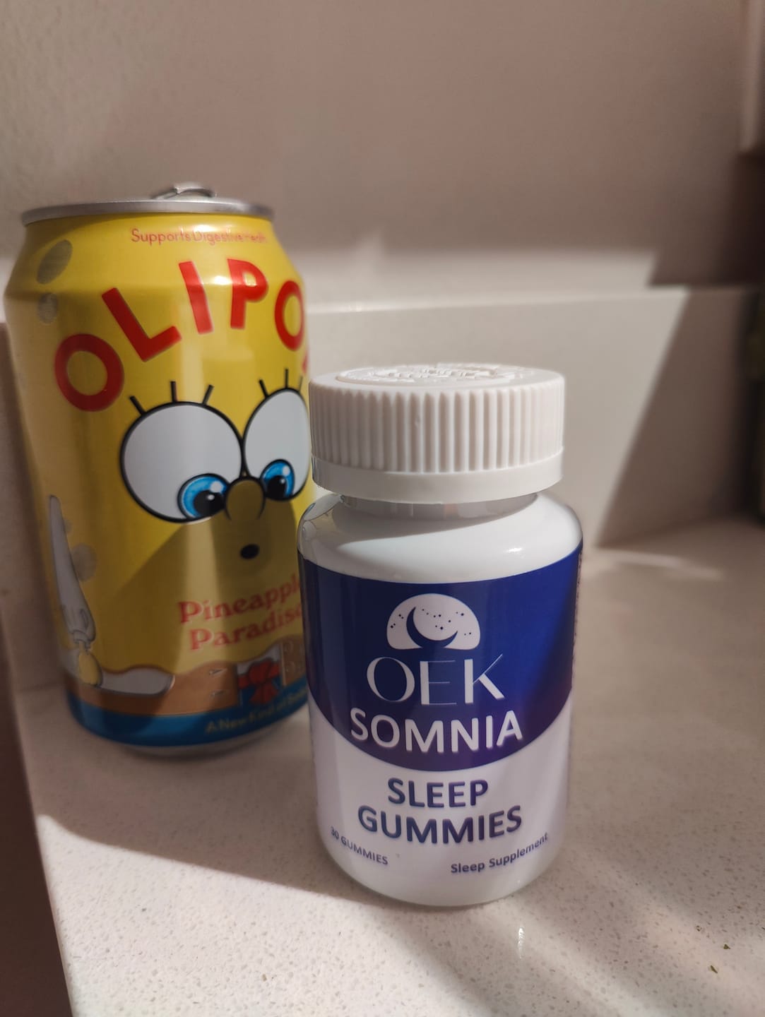 Customer photo review of Somnia Sleep Gummies